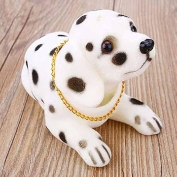 Cute Bobble Head Dog Puppy Nodding Dog for Car Dashboard Ornament Spotty Dog | Home & Garden | Home Decor | Other Home Decor | Idols & Figurines | Other Home Decor
